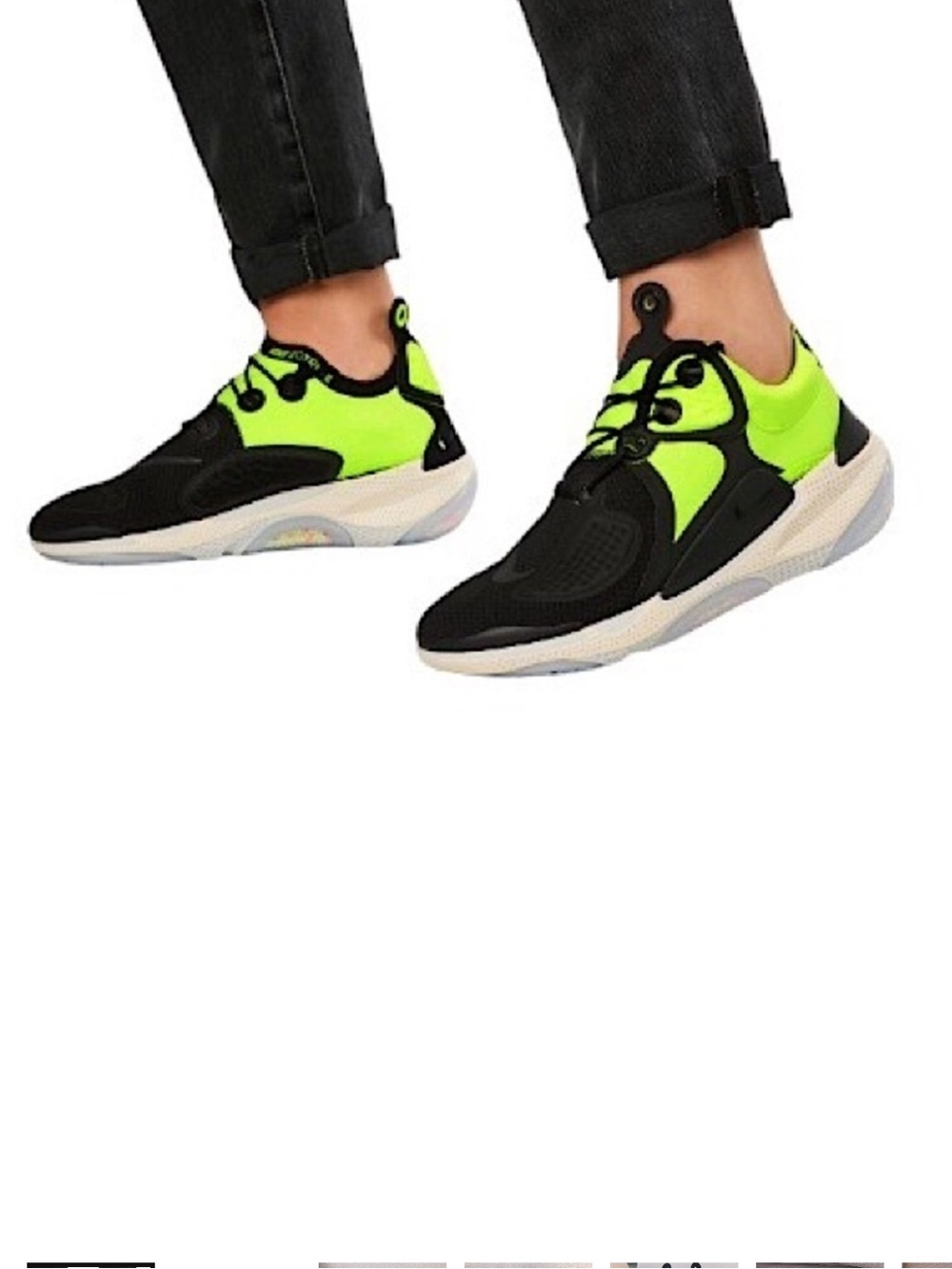NIKE Joyride‎ Cc3 Setter AT6395 002 Black/Black Volt/Oatmeal Sneakers 8